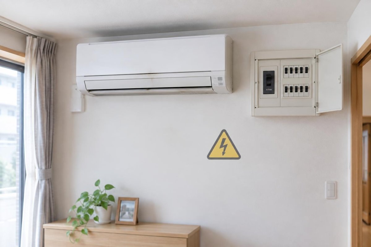 エアコンの漏電原因は？症状・確認ポイントと安全な対処方法を解説