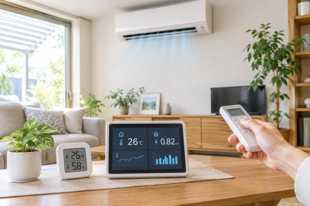 エアコンの電気代はいくら？1時間・1日・1か月の計算方法と節約ポイント