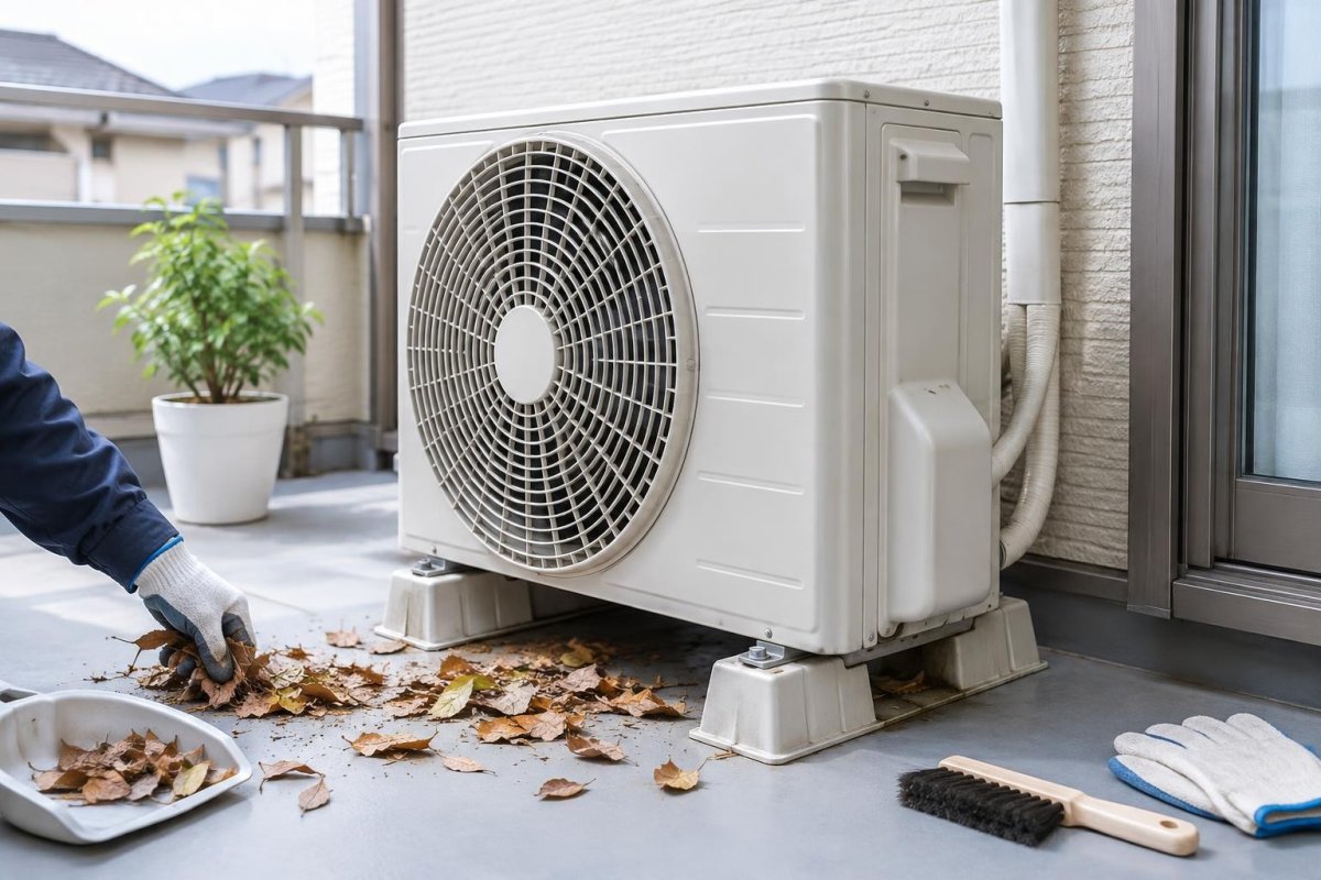 エアコン室外機の役割とは？掃除方法・水をかける際の注意点も解説