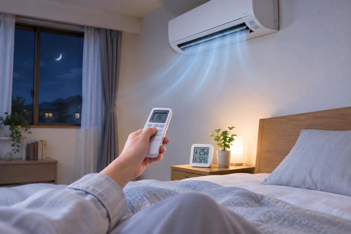 エアコンのおすすめ温度は何度？夏・寝るときの設定と寒いときの調整方法